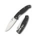 Couteau Spyderco Resilience lame 10.8cm Lisse Satin manche G-10 (Fibre de verre) - C142GP - 1