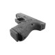 Grip texturé autocollant pour poignée Glock 19 23 25 32 38 44 Gen 4 Backstaps moyen TALON Grips - Caoutchouc - 3
