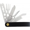 Outil multifonction CRONO N5 cuir noir SWISS-ADVANCE