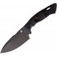 Couteau Alaris 3V lame noir manche Noir/Rouge FOBOS-KNIVES - 1