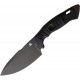 Couteau Alaris 3V lame noir manche Noir/Vert FOBOS-KNIVES