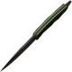 Couteau Alaris 3V lame noir manche Noir/Vert FOBOS-KNIVES - 2