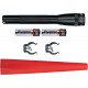 Mini Maglite 2AA LED Safety Pack cône rouge - 2