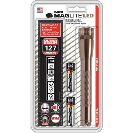 Mini Maglite 2AA LED Copper MAGLITE - 1