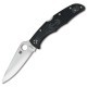 Couteau Spyderco Endura lame 9.5cm Lisse Satin manche FRN (Nylon renforcé) - C10PBK