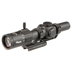 Lunette de visée TANGO MSR 1-6X24mm SIG SAUER réticule BDC6 illuminé - Noir