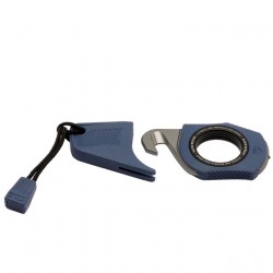 Coupe ceinture et brise vitre de poche Rapid Rescue SOG - Bleu - 1