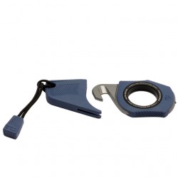 Coupe ceinture et brise vitre de poche Rapid Rescue SOG - Bleu - 2