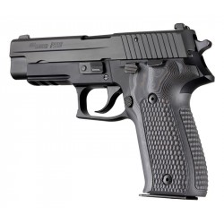 Crosse Sig Sauer P226 HOGUE G10 Noir Gris 26137-BLKGRY - 2