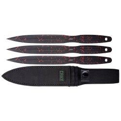 Kit 3 couteaux de lancer Onion CRKT avec étui - K930RKP - 2