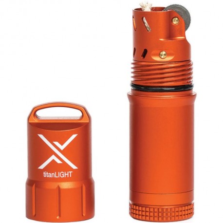Briquet rechargeable Titanlight EXOTAC orange - 1