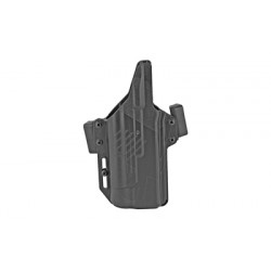 Holster PERUN Glock 17 19 22 23 31 32 avec Surefire X300U A/B RAVEN - 2