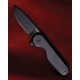 Couteau de poche ROOK Vapor Black CRAIGHILL lame lisse 5.8cm - 4