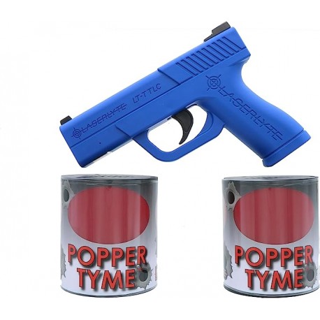 Pistolet laser et cibles LT-TTLC réactives Popper Tyme LASERLYTE - 1