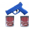 Pistolet laser et cibles LT-TTLC réactives Popper Tyme LASERLYTE