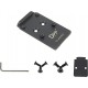 Kit de montage viseur Trijicon rmr SRO & Holosun 407C 507C 508T pour Glock 17 19 MOS DPP Titane