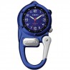 Montre mousqueton tactique Mini Clip Microlight DAKOTA bleu