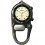 Montre mousqueton tactique Mini Clip Microlight DAKOTA laiton