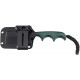 Couteau de cou Minimalist Cleaver Blackout CRKT noir - 5