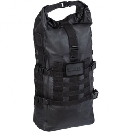 Sac à dos tactique étanche MIL-TEC noir 35 litres - 1