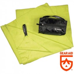 Serviette en microfibre à séchage rapide Extra Large GEAR AID - Vert 89 x 157cm