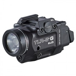 Lampe tactique TLR-8 SUB pour Picatinny STREAMLIGHT - Laser rouge - 2