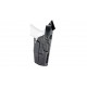 Holster 7360RDS 7TS ALS/SLS Mid-Ride Duty Glock 17 MOS SAFARILAND - Noir Tressage Droitier