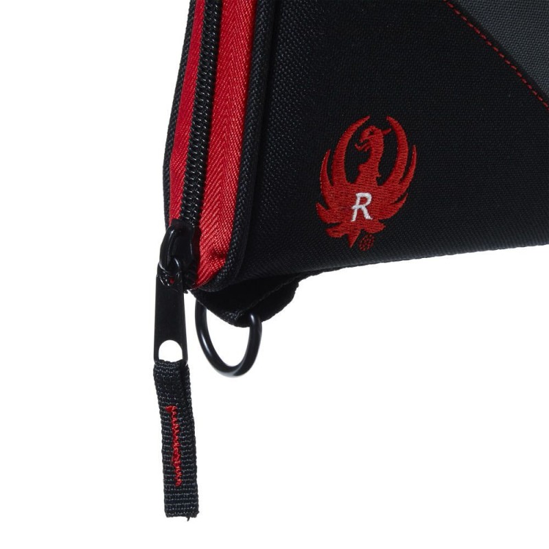 Housse de rangement pour arme de poing Ruger 25.4cm rouge ALLEN