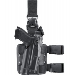 Holster plaque de cuisse 6305 ALS/SLS détache ceinture rapide Sig Sauer P229R SAFARILAND avec lampe tactique - 1