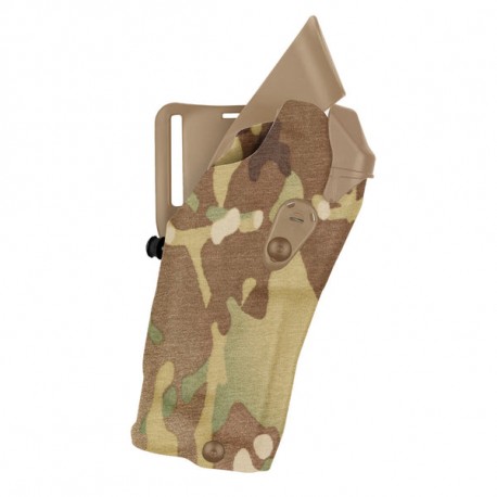 Holster 6390RDS ALS Sig Sauer P320 RX 9C avec lampe tactique SAFARILAND Droitier Camouflage - 1