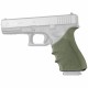 Grip crosse HandALL Beavertail pour Glock Gen 3 & 4 HOGUE - Vert OD - 2