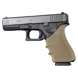 Grip crosse HandALL Beavertail pour Glock Gen 3 & 4 HOGUE - FDE - 2