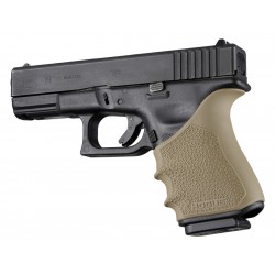 Grip crosse HandALL Beavertail pour Glock 19/23 Gen 3 & 4 HOGUE - FDE - 1