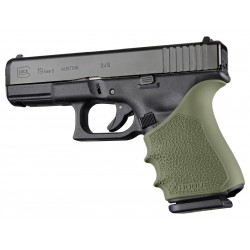 Grip crosse HandALL Beavertail pour Glock 19/23/32/38 Gen 1/2/5 HOGUE - Vert OD - 2