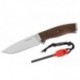 Couteau Buck Selkirk lame 11.7cm Lisse Satin manche Micarta - 863BRS - 1