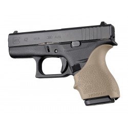 Grip crosse HandALL Beavertail pour Glock 42/43 HOGUE - FDE - 2