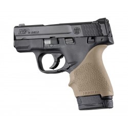 Grip crosse HandALL Beavertail pour S&W SHIELD/RUGER HOGUE - FDE - 2