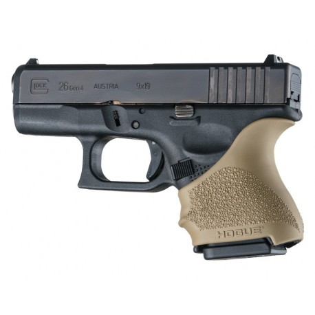 Grip crosse HandALL Beavertail pour Glock 26/27 HOGUE - FDE - 1