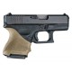 Grip crosse HandALL Beavertail pour Glock 26/27 HOGUE - FDE - 3