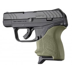 Grip crosse HandALL Beavertail pour Ruger LCP II HOGUE - Vert OD - 2