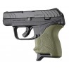 Grip crosse HandALL Beavertail pour Ruger LCP II HOGUE - Vert OD - 1