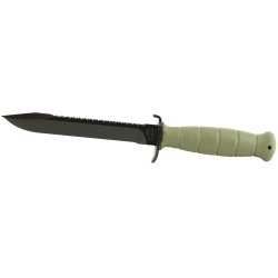 Couteau de survie OEM GLOCK Vert lame de scie 16.5cm - 1