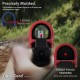 Coque de protection pour viseur Trijicon SRO OPTICGARD Rouge - 6