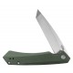 Couteau Kinzua CASE CUTLERY lame lisse Tanto 9.5cm Vert OD - 1