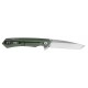 Couteau Kinzua CASE CUTLERY lame lisse Tanto 9.5cm Vert OD - 5