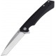 Couteau Kinzua CASE CUTLERY lame lisse Tanto 9.5cm Noir - 2