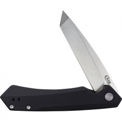 Couteau Kinzua CASE CUTLERY lame lisse Tanto 9.5cm Noir - 1