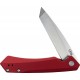 Couteau Kinzua CASE CUTLERY lame lisse Tanto 9.5cm Rouge - 1