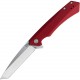 Couteau Kinzua CASE CUTLERY lame lisse Tanto 9.5cm Rouge - 3