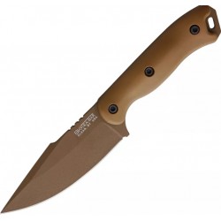 Couteau Becker Harpoon BK18 KA-BAR lame lisse 11.7cm Marron - 2